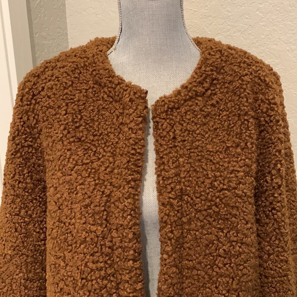 Max Studio Faux Fur Jacket - Picture 2 of 9